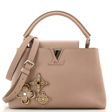 Louis Vuitton Capucines Bag Leather with Embellished Detail PM