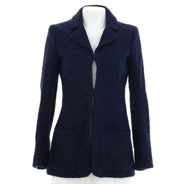 Chanel Women's Airlines Button-Cuff Blazer Tweed