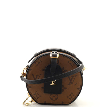 Louis Vuitton Mini Boite Chapeau Bag Reverse Monogram Canvas