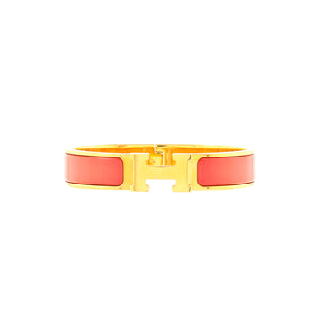 Hermes Clic H Bracelet Enamel Narrow