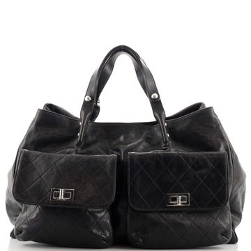 Chanel Pocket in the City Tote Caviar Large