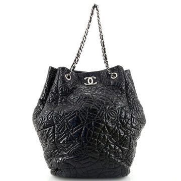 Chanel Rock in Moscow Accordion Tote Patent Vinyl Large