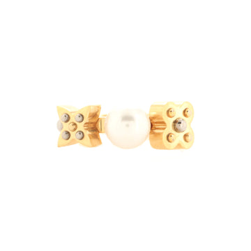 Louis Vuitton Charmy Ring Metal with Faux Pearl