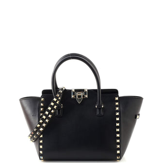 Valentino Garavani Rockstud Tote Rigid Leather Small