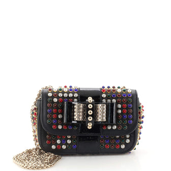 Christian Louboutin Sweet Charity Crossbody Bag Spiked Leather Baby