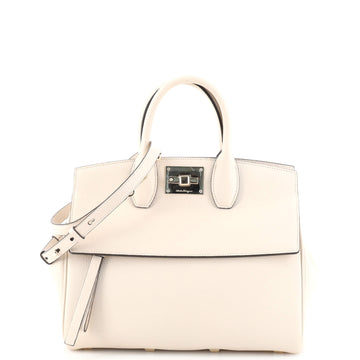 Salvatore Ferragamo Studio Satchel Leather Small