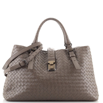Bottega Veneta Roma Bag Intrecciato Nappa Medium