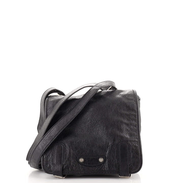 Balenciaga Utility Classic Studs Messenger Bag Leather Small