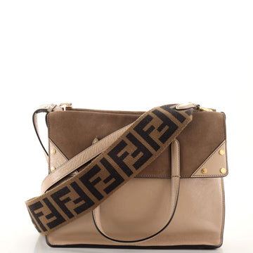 Fendi Flip Tote Leather with Suede Large