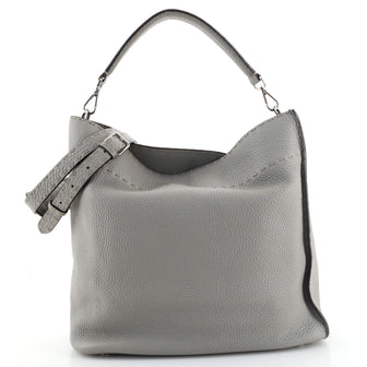 Fendi Selleria Anna Bucket Bag Leather