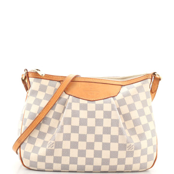 Louis Vuitton Siracusa Handbag Damier PM