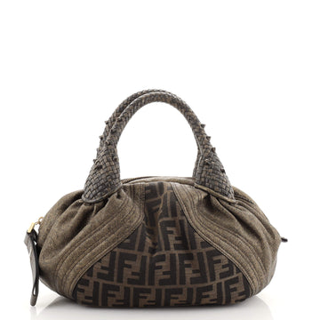 Fendi Spy Bag Zucca Canvas and Leather Baby