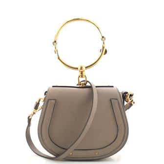 Chloe Nile Crossbody Bag Leather Small
