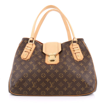 Louis Vuitton Griet Handbag Monogram Canvas Brown