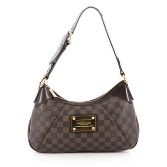 Louis Vuitton Thames Handbag Damier PM Brown