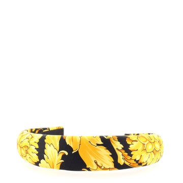 Versace Headband Barocco Print Satin