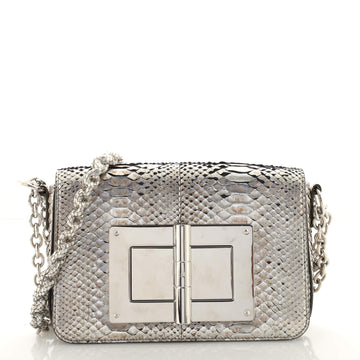 Tom Ford Natalia Chain Shoulder Bag Python Medium