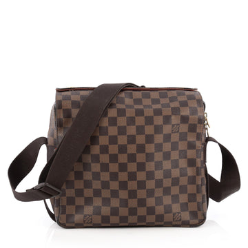 Louis Vuitton Naviglio Handbag Damier Brown