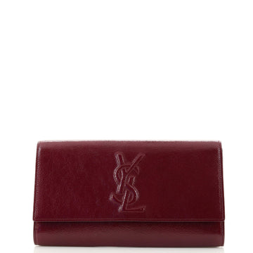 Saint Laurent Belle de Jour Clutch Patent Large
