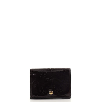 Louis Vuitton Business Card Holder Monogram Vernis