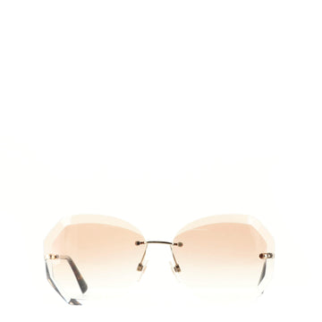 Chanel Spring Round Sunglasses Metal