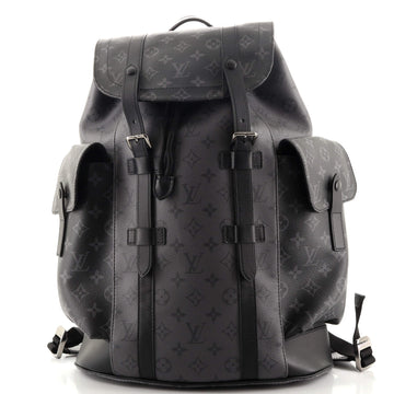 Louis Vuitton Christopher Backpack Reverse Monogram Eclipse Canvas MM