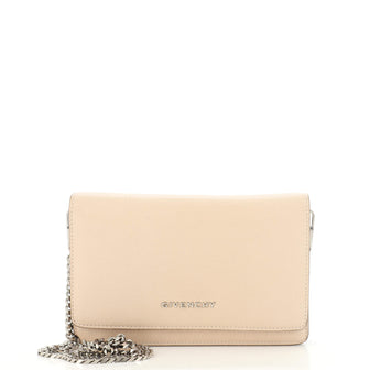 Givenchy Pandora Chain Wallet Leather