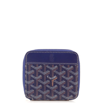 Goyard Zip Wallet Coated Canvas Compact