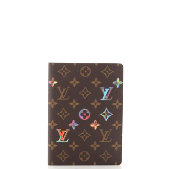 Louis Vuitton Clemence Notebook Limited Edition Monogram Canvas with Hand-Drawn Detail MM