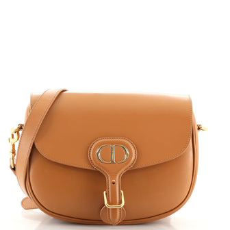 Christian Dior Bobby Flap Bag Leather Medium