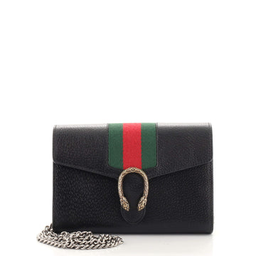 Gucci Dionysus Web Chain Wallet Leather Small