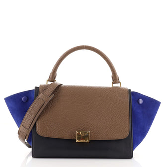 Celine Trapeze Bag Leather Small