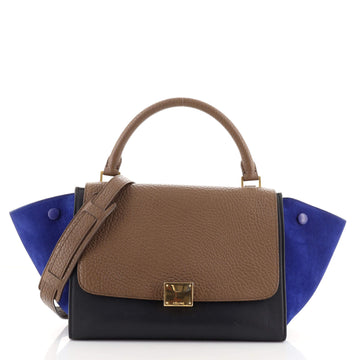 Celine Trapeze Bag Leather Small