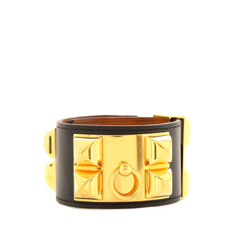 Hermes Collier de Chien Bracelet Leather
