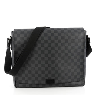 Louis Vuitton District Bag Damier Graphite GM Gray 1841301