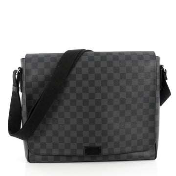 Louis Vuitton District Bag Damier Graphite GM Gray 1841301