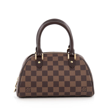 Louis Vuitton Ribera Handbag Damier Mini Brown
