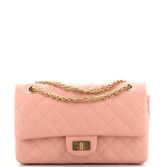 Chanel Reissue 2.55 Flap Bag Quilted Caviar 225