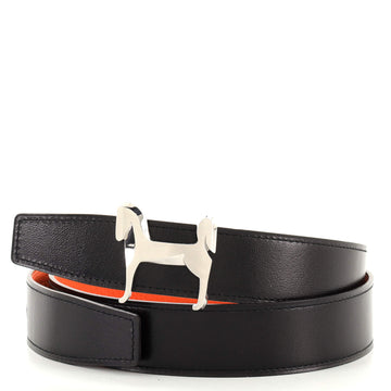 Hermes Panache Reversible Belt Leather Wide
