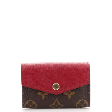 Louis Vuitton Sarah Multicartes Wallet Monogram Canvas