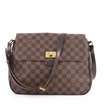 Louis Vuitton Besace Rosebery Handbag Damier Brown