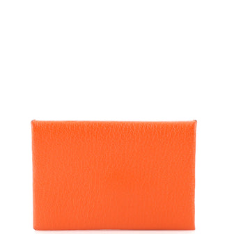 Hermes Calvi Card Holder Chevre Mysore