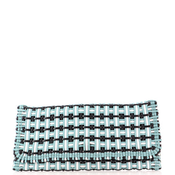 Balenciaga Bistrot Clutch Woven Polyester Medium
