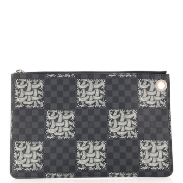 Louis Vuitton Pochette Jour Limited Edition Nemeth Damier Graphite PM