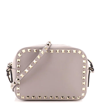 Valentino Garavani Rockstud Camera Crossbody Bag Leather