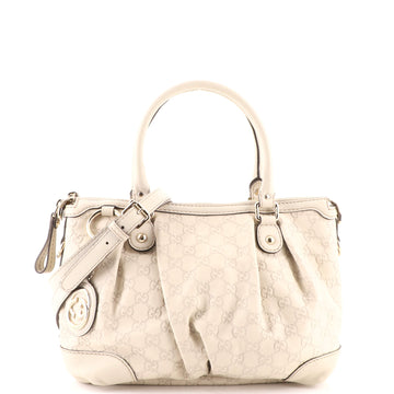 Gucci Sukey Top Handle Satchel Guccissima Leather Medium