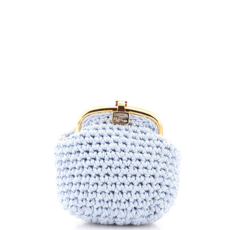 Fendi Framed Coin Purse Crochet