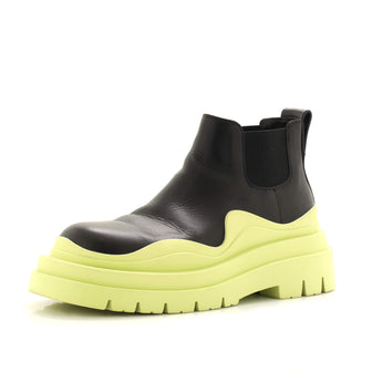 Bottega Veneta Women's The Tire Ankle Boots Leather and Rubber