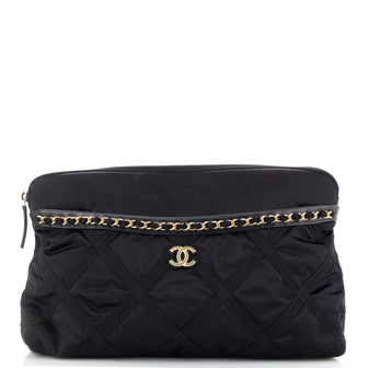 Chanel Lifestyle Foldable Tote Nylon with Grosgrain
