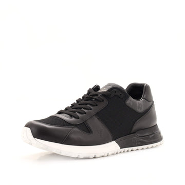 Louis Vuitton Men's Run Away Low-Top Sneakers Mesh with Monogram Canvas and Leather